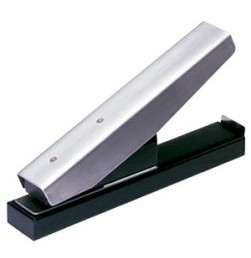 Stapler style slot punch