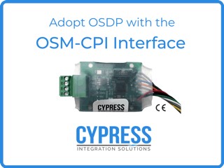 OSDP-Wiegand Control Panel Interface