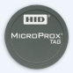 HID MicroProx Proximity Access Tag with peel-off self-adhesive back
