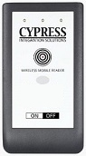 Cypress Wireless Handheld Reader kit - Includes: (1) high-frequency (13.56 MHz) handheld reader unit in dock HHR-9067-GY, (1) charger HHR-RCHL, (1) Base Unit with 1 Wiegand output HHR-6300. 
Format: Farpointe Sector, HID iClass&reg; CSN/UID Outputs (13.56 MHz) . AES encryption optional - 500' range  - Handheld dimension 6.8&Prime;  x 3.6&Prime;  x 1.6&Prime;  1.0 lbs  - Uses Cypress proprietary and secure Suprex&reg; wireless network. Colour: Gray. N.B. CUSTOMER TO SPECIFY  UK, European, American Or AU plug. 