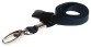 Navy blue woven breakaway lanyard, 10mm width with safety breakaway and metal lobster clip  (Pack of 100)