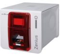 Evolis Zenius Expert Printer USB & Ethernet, with Card Design Lite software licence
The Evolis Zenius is a sleek, easy to use, compact  plastic card printer that guarantees to deliver your customers superior results every time. Equipped with state-of-the-art printing technologies, it can be upgraded onsite with multiple encoders. This is perfect for establishments that require on demand issuance of cards individually or in small batches.
-Prints 500 cards/h (Mono) or 150 cards/h (YMCKO)
-Prints to standard CR80 card size, including PVC, PET, ABS and composite PVC
-Single-sided and Ethernet models available
-Magnetic stripe and Mifare encoding (Optional extra)
-2-year manufacturer&rsquo;s warranty for printer and printhead
-Product weight: 4.00 kg
-Colour (Fire Red)