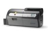 Zebra ZXP Series 7 Single Side Colour Card Printer (UK & EU), USB & Ethernet, Enclosure Lock - Security option (Factory fit ONLY), Media Starter Kit-