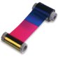 J800i YMCKK, Full Colour Ribbon with 2 Resin Black Panels, 500 Cards-61184052