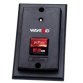 WAVE ID Plus Enrol w/ iCLASS ID Wallmount Black Ethernet Reader w/Power supply