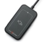 WAVE ID Plus Lite Mini Keystroke MIFARE Secure USB Black Reader. New compact and modern design. 